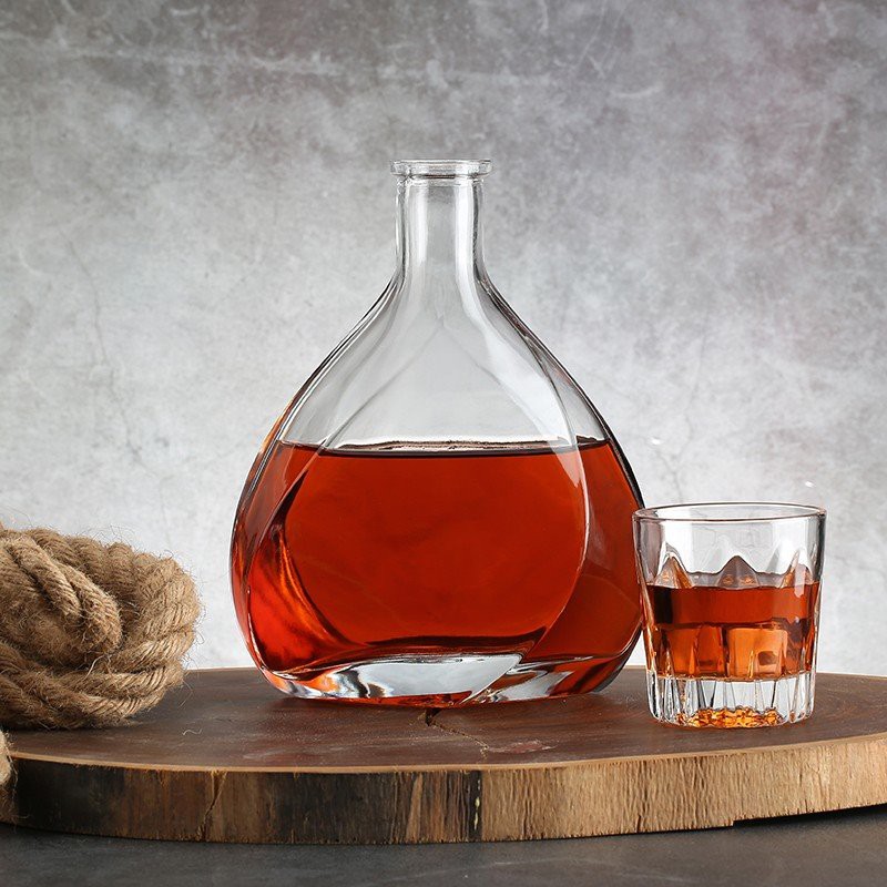 empty clear wine bottles for sale