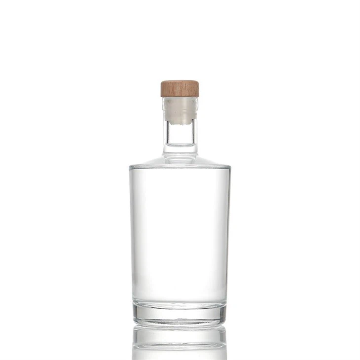 1000ml Vodka Glass Bottle With Cork