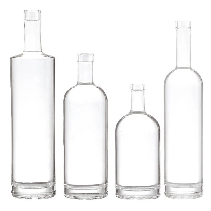 1000ml Vodka Glass Bottle With Cork