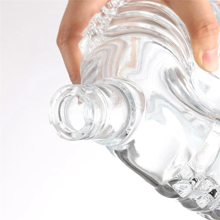 100cl Whiskey Xo Glass Bottle
