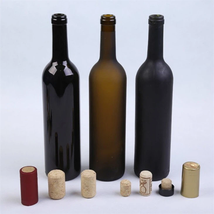 Amber Whiskey Bottle